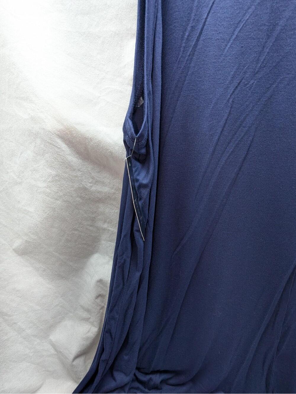 Women's LANE BRYANT Navy V-Neck Sleeveless top/tunic size 26/28 - Picture 7 of 8